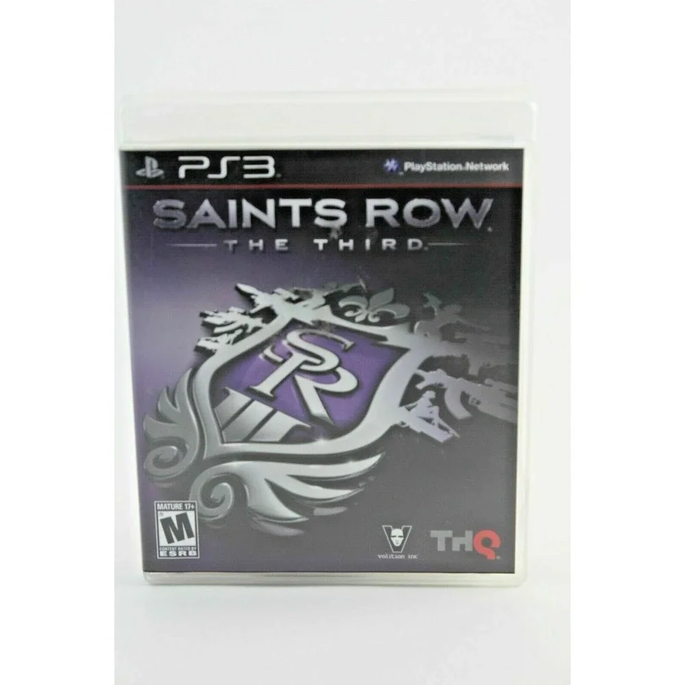 PS3 Lot of 3 Games: Resident Evil 5, Madden 12 & Saints Row The Third Rated M/E